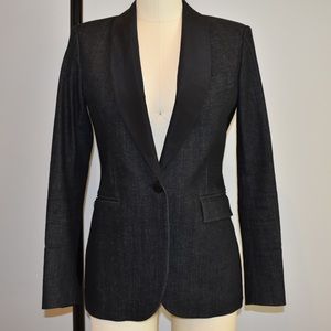 Ralph Lauren Denim Blazer with black lapel